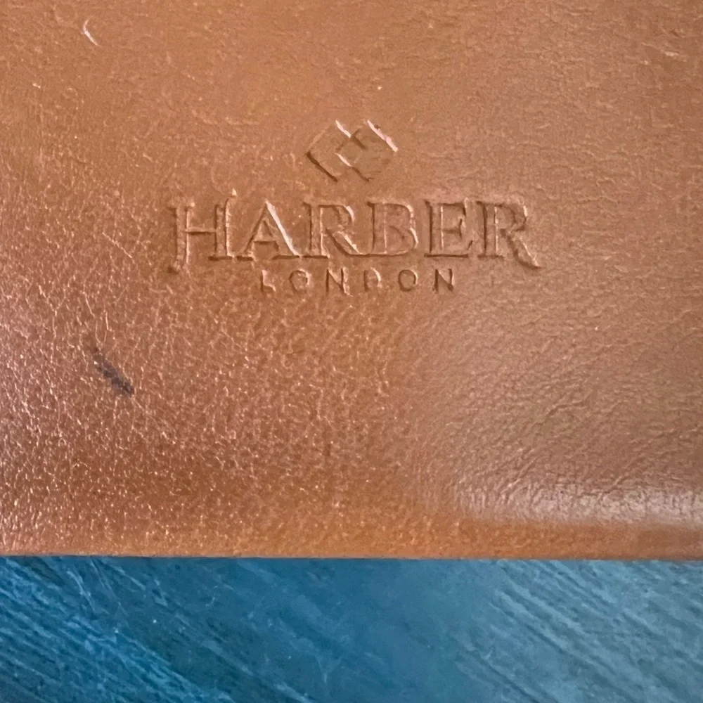 Harber London RFID Card Holder Fits 6-8 cards, slim design. Handmade